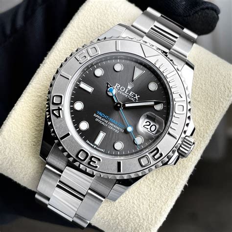 rolex yacht master 37mm rhodium.